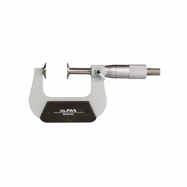 Micrometer with disk contacts ALPA BB075