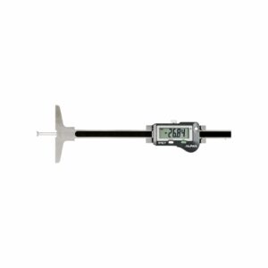 Digital slide depth caliper for small bores IP67 ALPA MEGALINE AA083