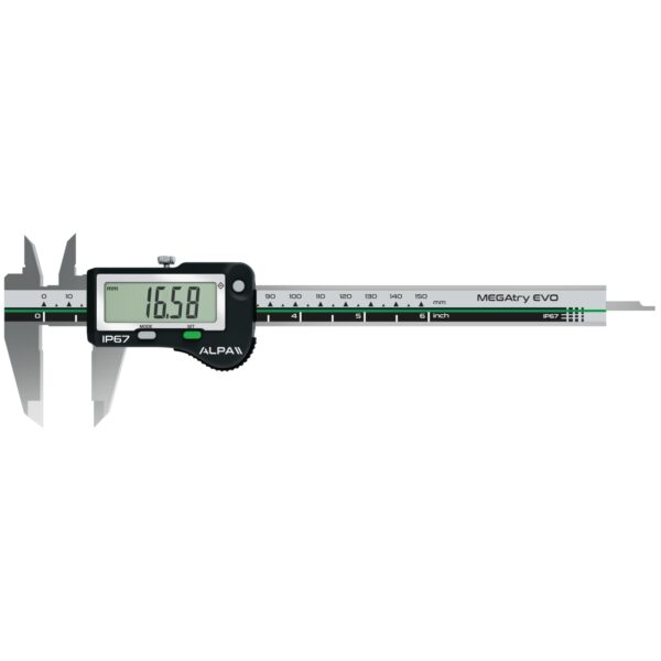 Digital slide caliper IP67 with preset ALPA MEGATRY EVO AA014