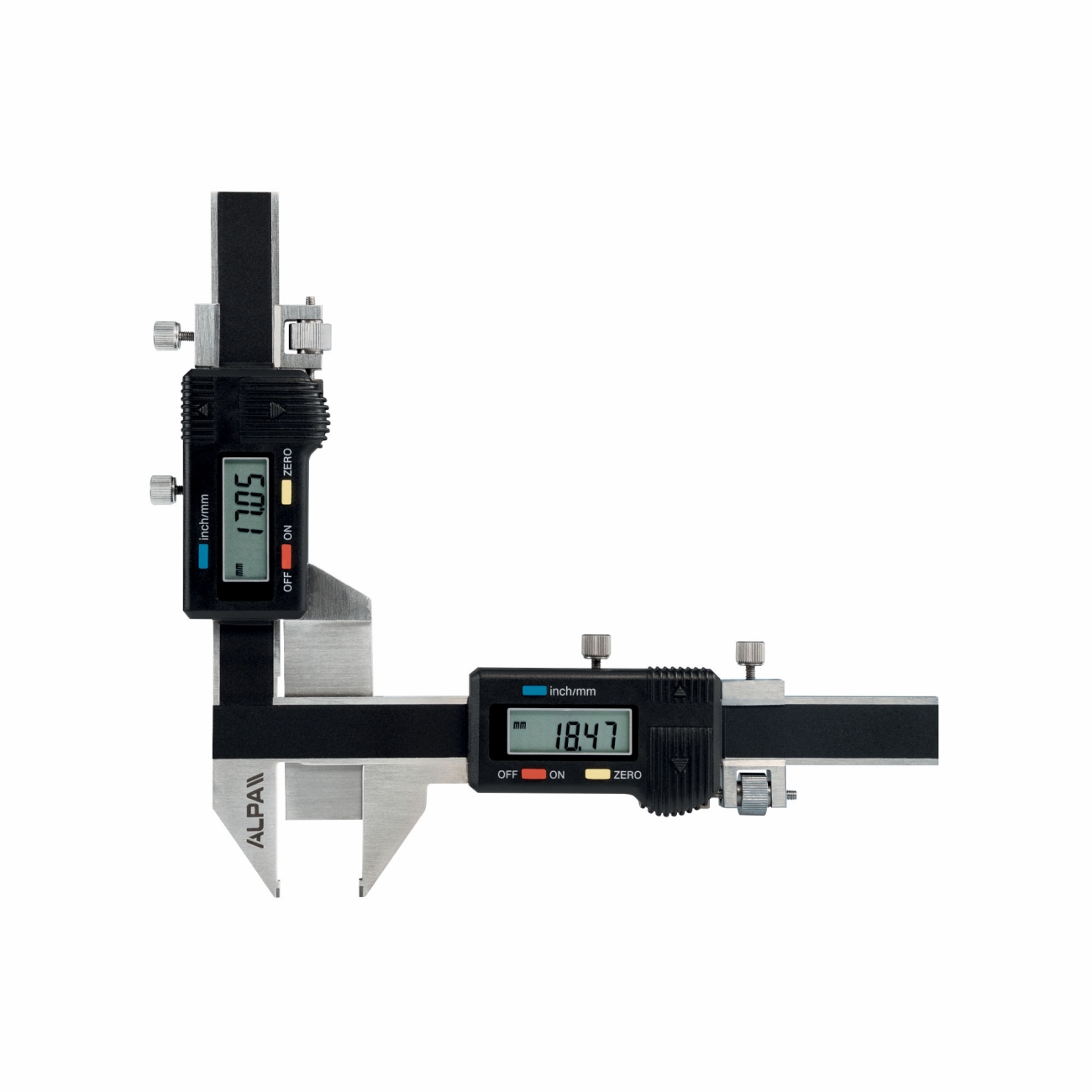 Calibro digitale per ingranaggi con regolazione micrometrica ALPA