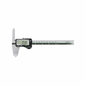 Digital slide caliper IP67 with long jaws for internal measurements and preset ALPA AA099