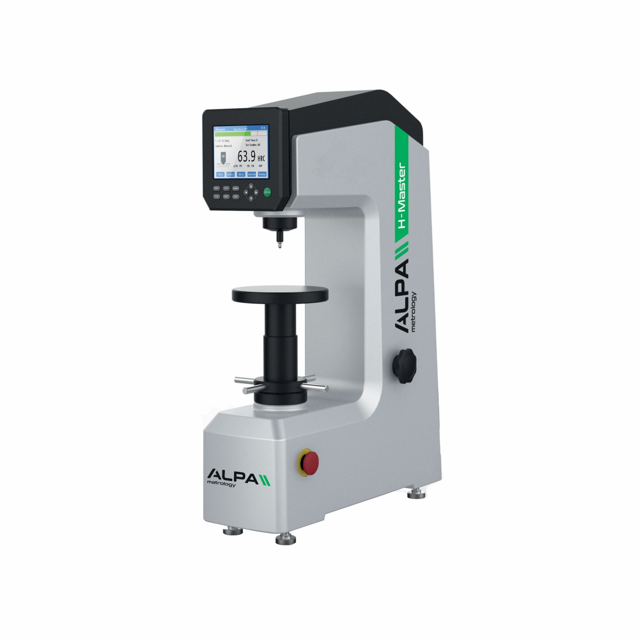 ba0155b8-e7df-4fa5-a623-3c672ffe4972 Digital automatic Rockwell bench hardness tester H-Master ALPA