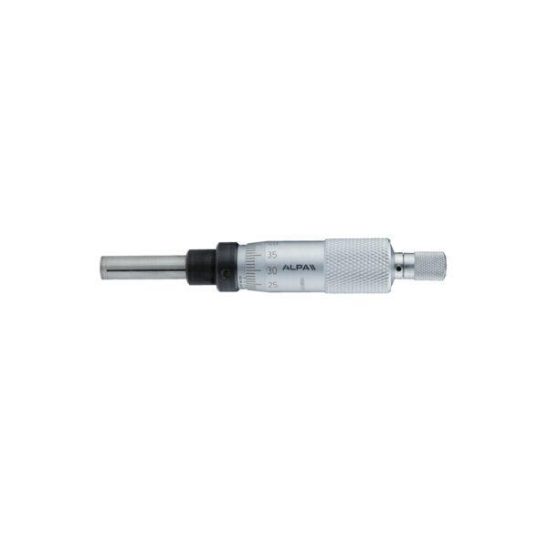Micrometer heads with non-rotating rod 0-25 mm travel ALPA BB190