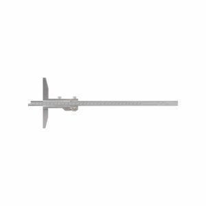 Slide depth caliper made of hardened stainless steel ALPA AB057