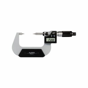 Micrometro digitale IP65 con punte coniche 15° ALPA BA045