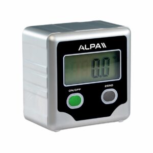 Minilivella digitale quadra con base magnetica ALPA