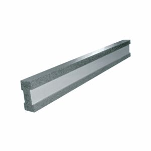 Black granite double T flat bar ALPA
