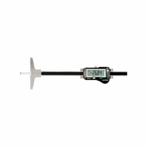 Digital slide depth caliper for small bores IP67 ALPA MEGALINE AA083
